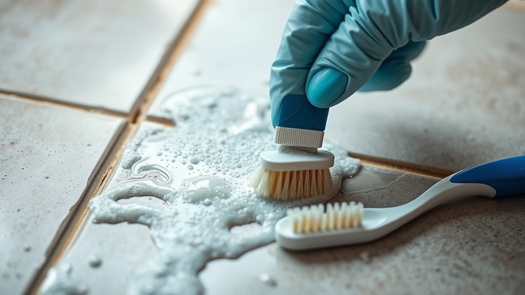effective grout cleaning method