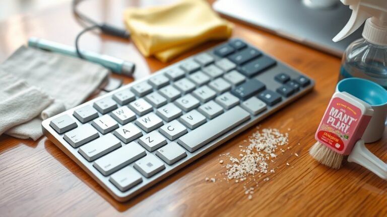effective keyboard cleaning methods