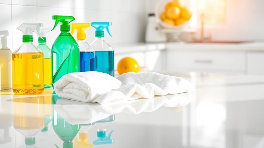 effective kitchen cleaning stains