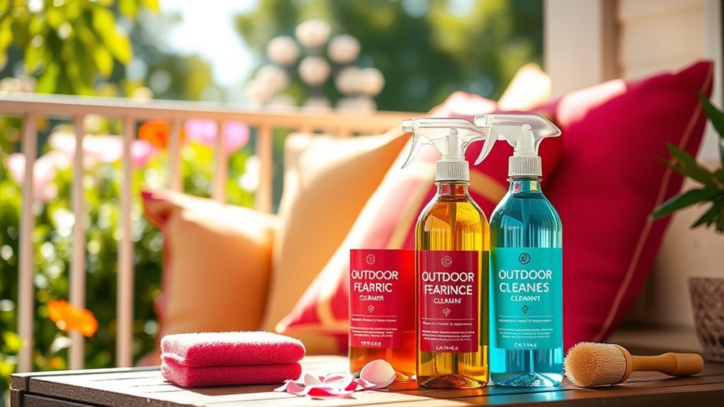 effective outdoor fabric cleaning