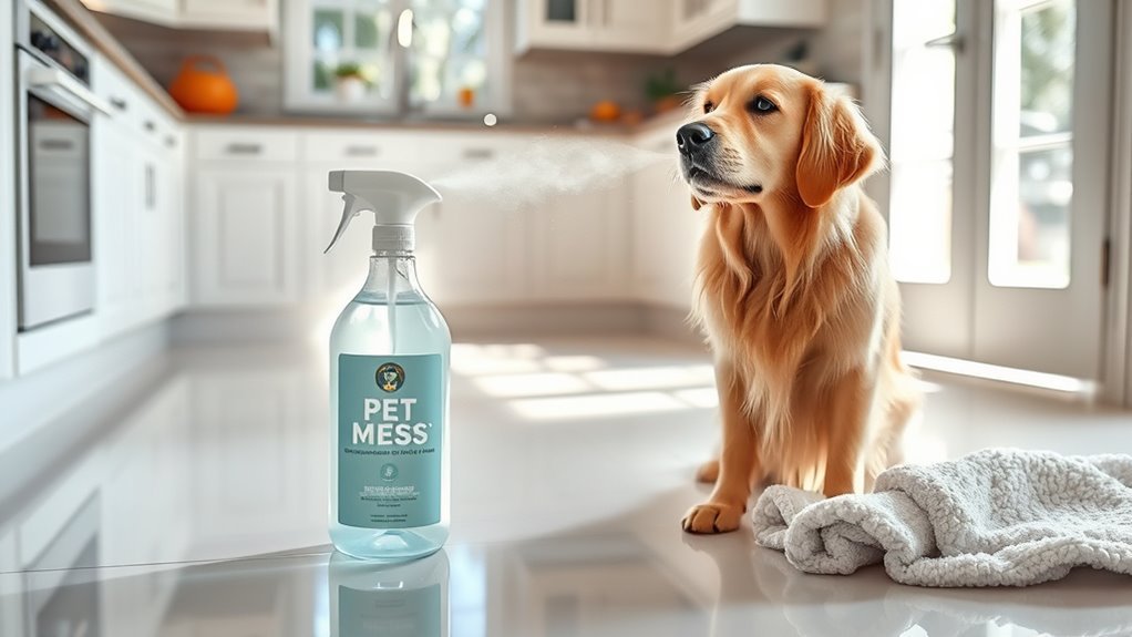 effective pet mess cleanup
