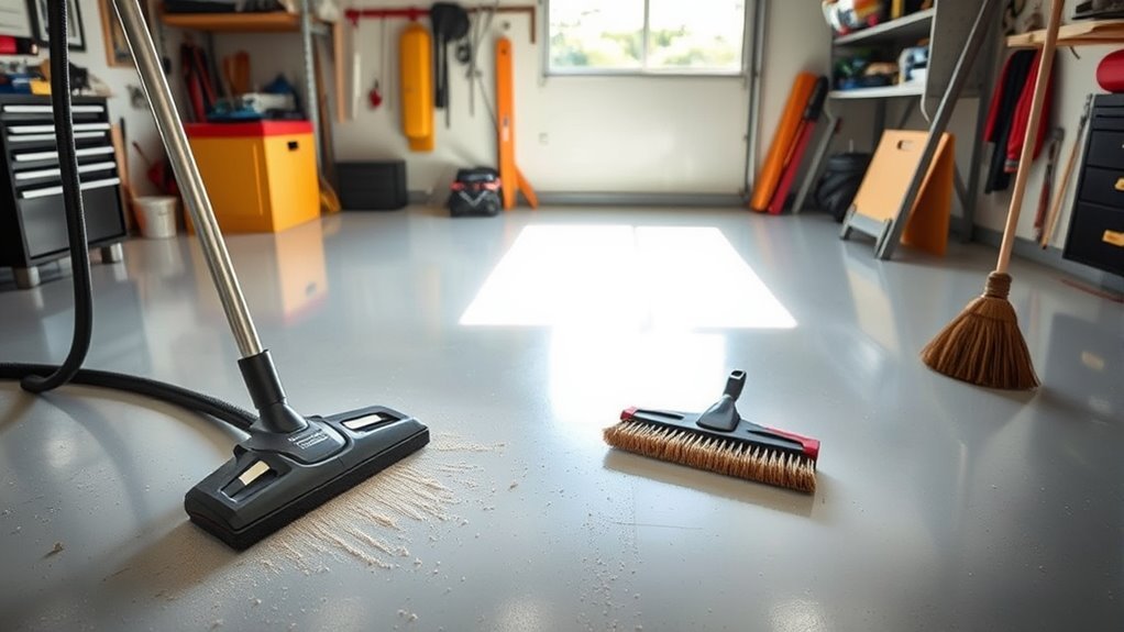 effective sweeping and dusting
