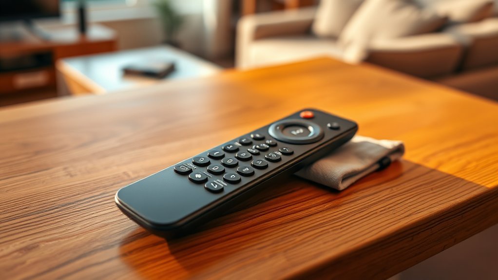 effective wood cleaning remote