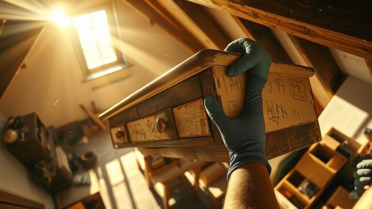 efficient attic desk removal
