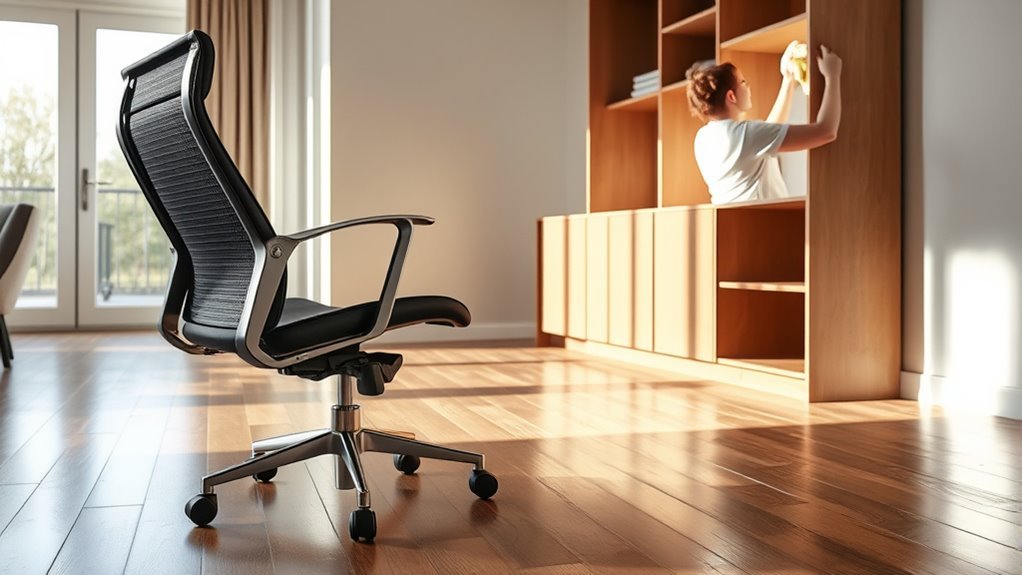 efficient cleaning with comfort