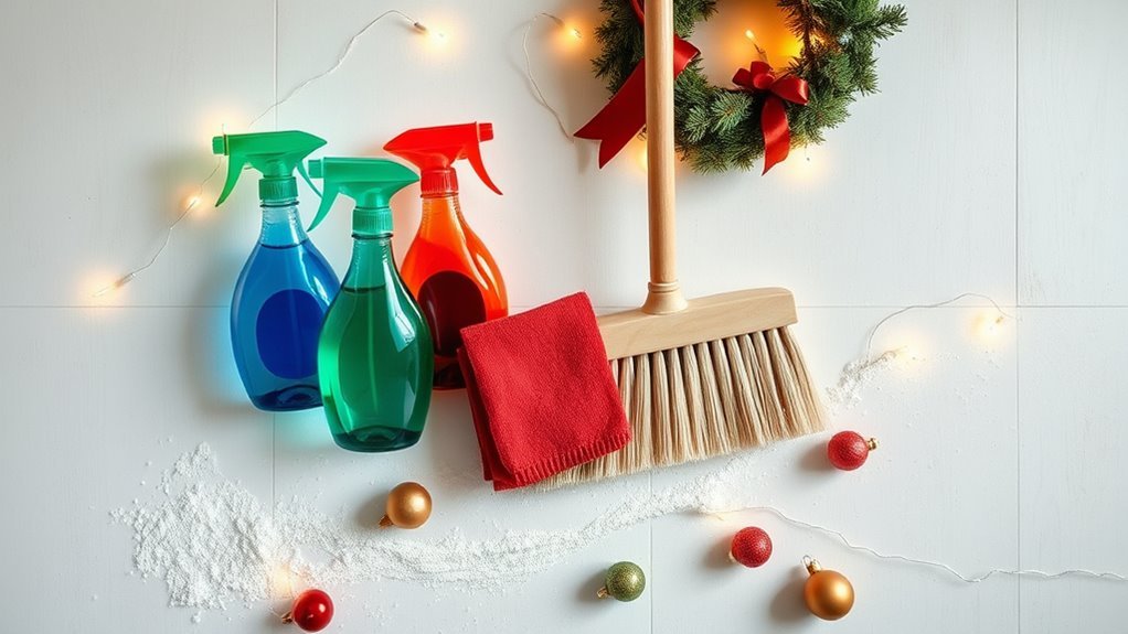 efficient holiday cleaning preparation