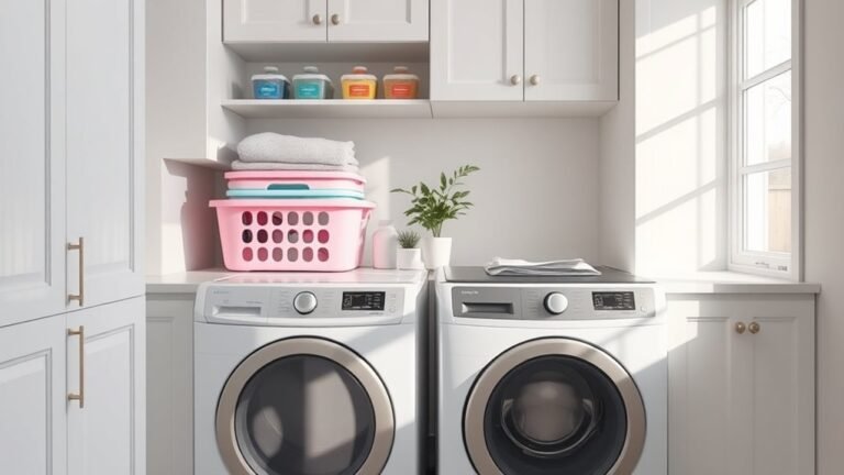 efficient laundry room cleaning