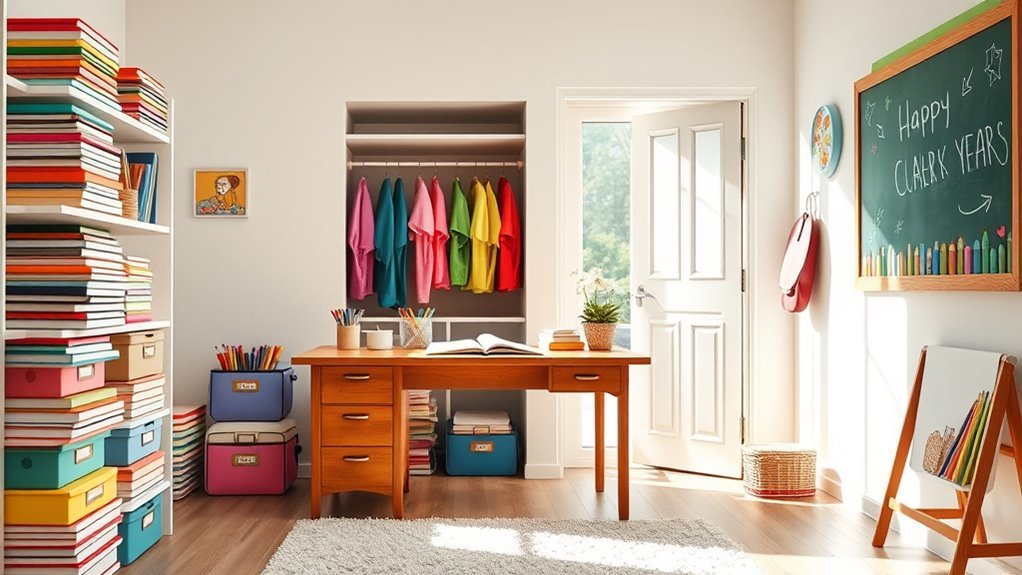 efficient school supply organization