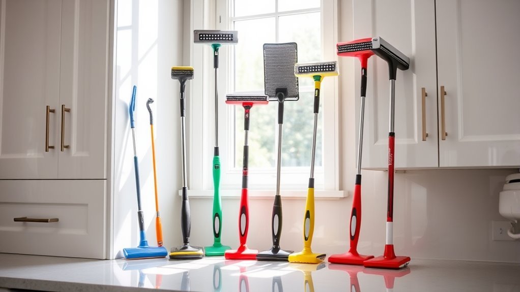 effortless cleaning for heights