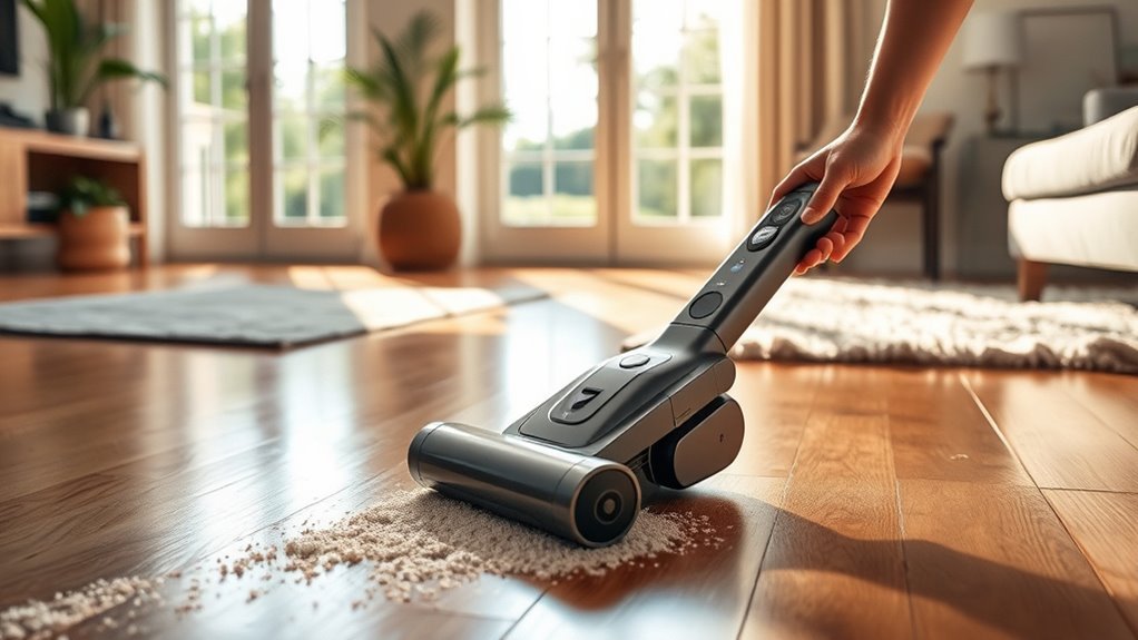 effortless cleaning with convenience