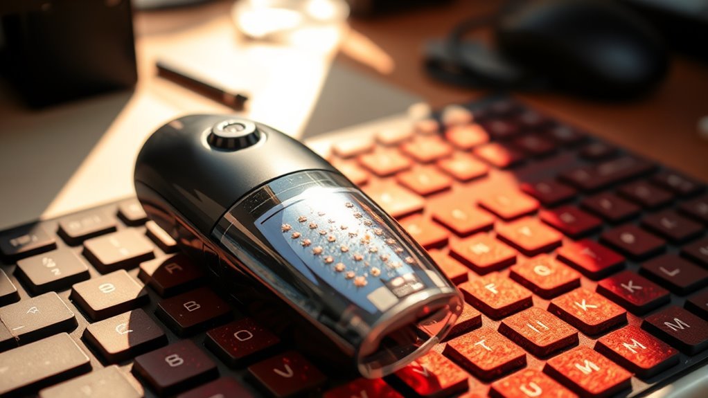 effortless keyboard cleaning solution