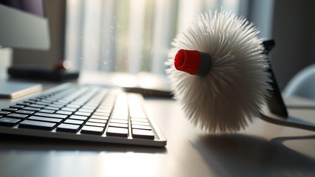 effortless keyboard dust removal