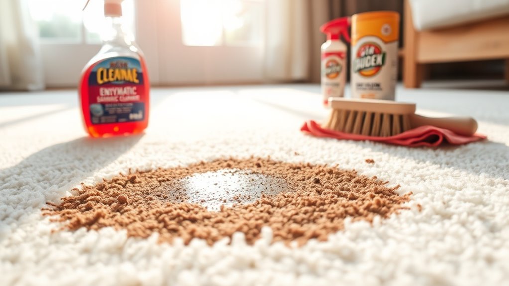 eliminate odors with cleaning