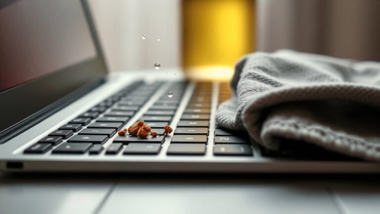 eliminate tough keyboard stains