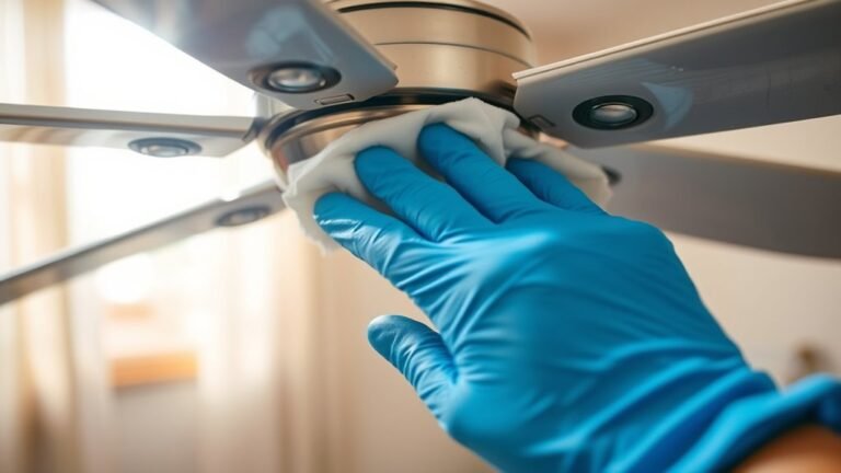 eliminating contaminants from fans