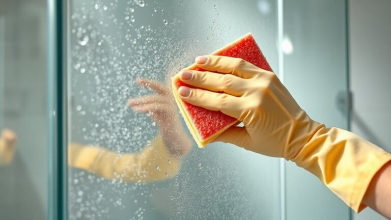eliminating soap scum buildup
