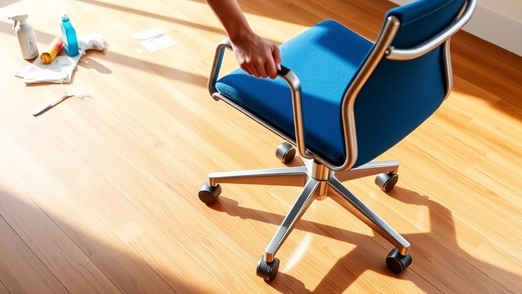 enhanced mobility for cleaning