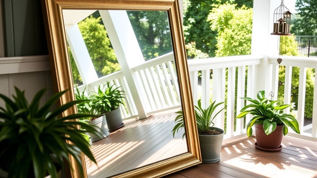 enhanced porch cleaning visibility