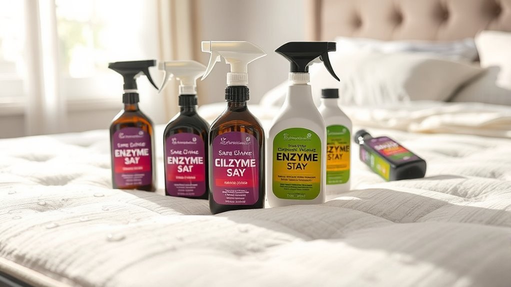 enzyme cleaners for protein stains