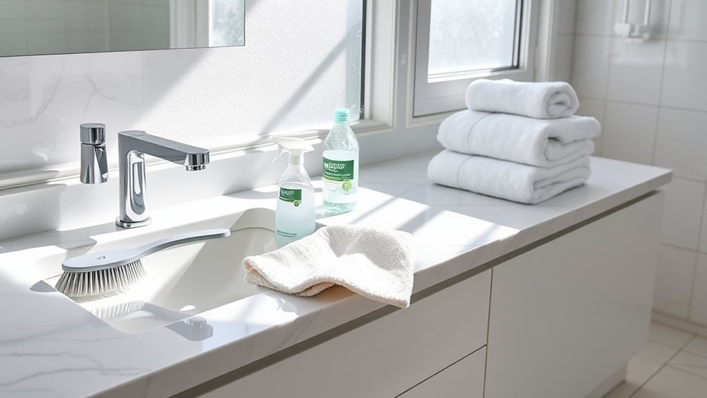 essential bathroom cleaning tools