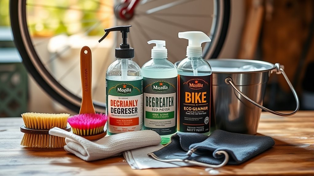 essential bike cleaning supplies