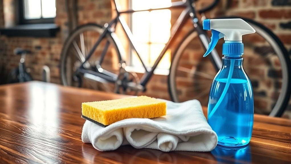 essential bike cleaning supplies