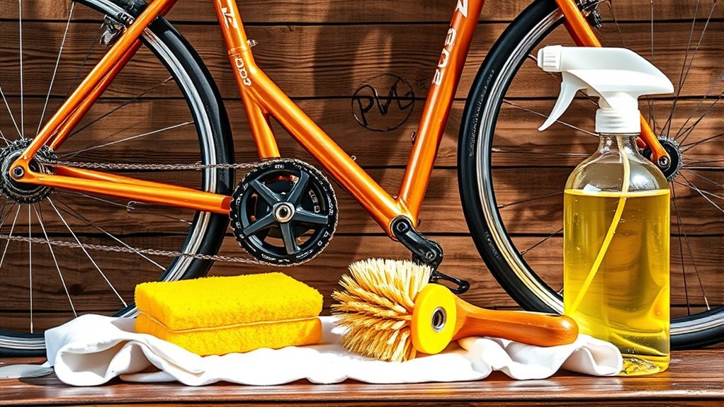 essential bike cleaning tools