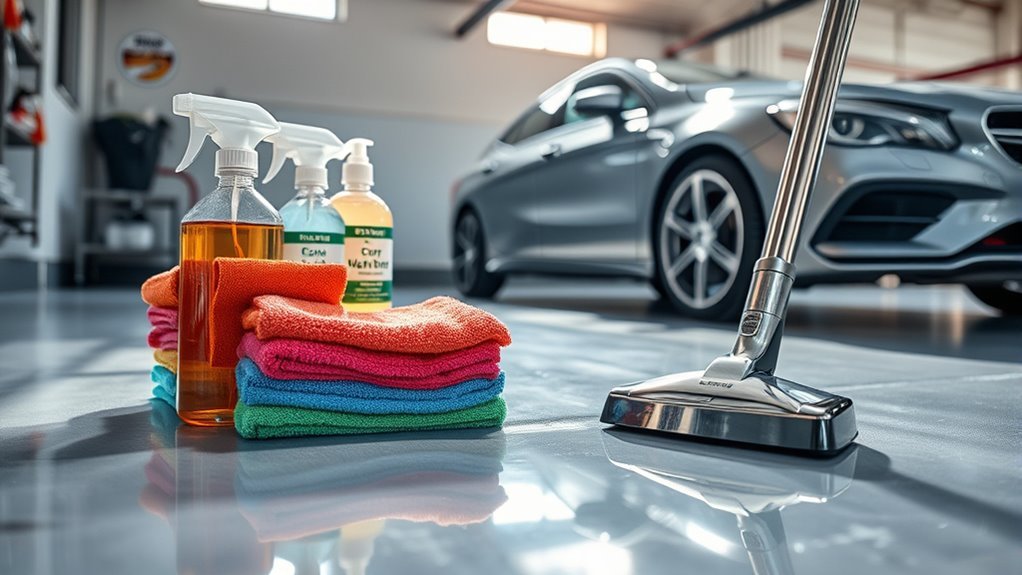 essential car cleaning supplies