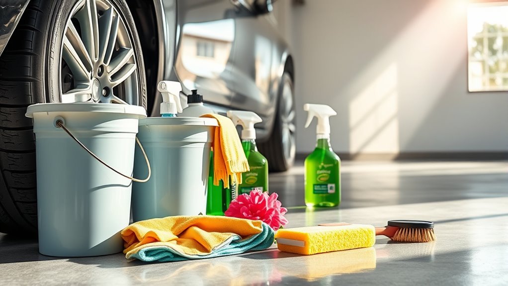 essential car cleaning supplies