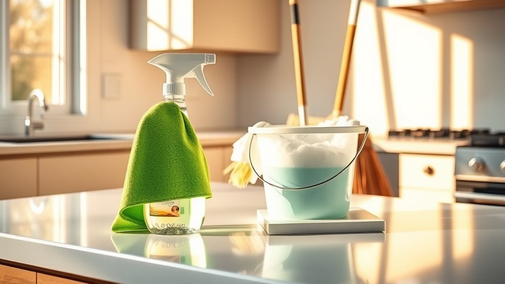 essential cleaning supplies checklist