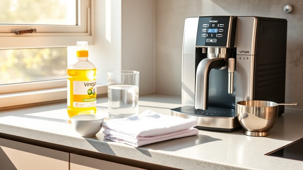 essential coffee machine supplies