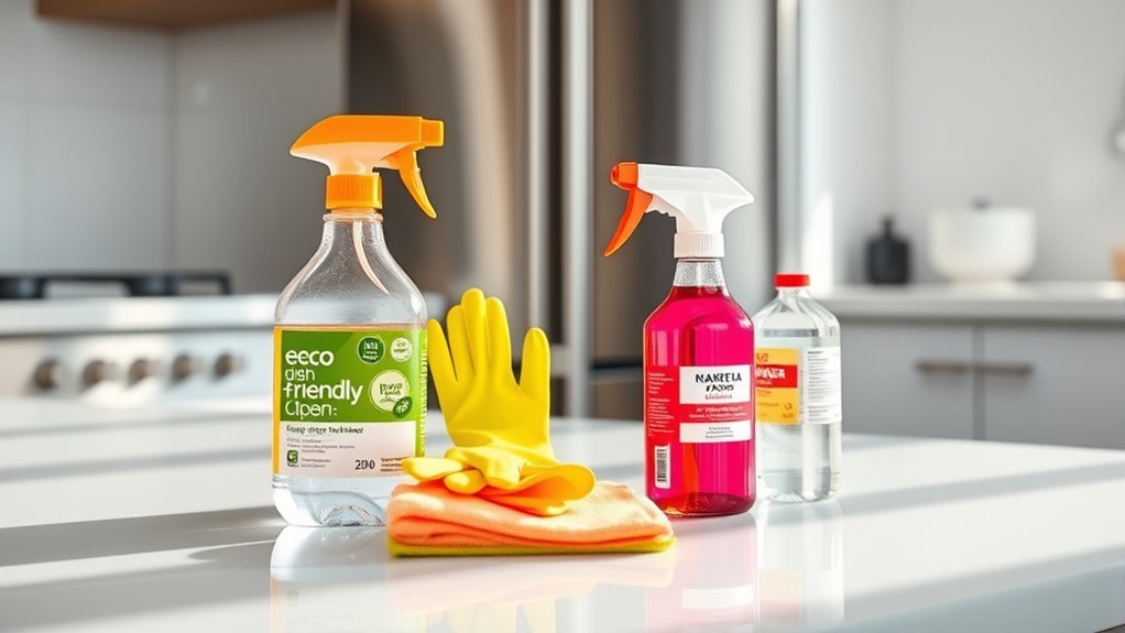 essential dishwasher cleaning supplies