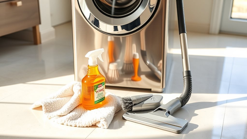 essential dryer cleaning supplies