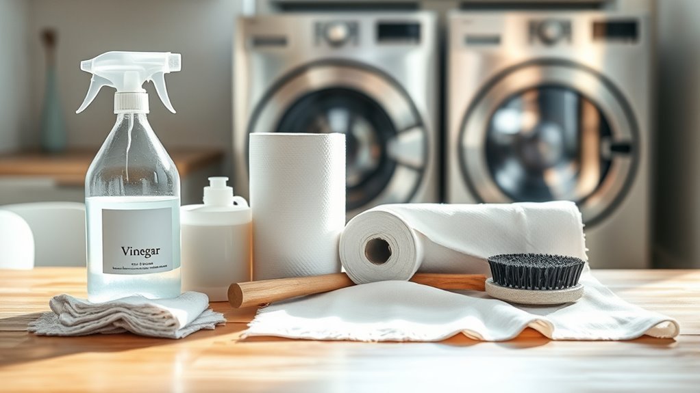essential dryer cleaning supplies