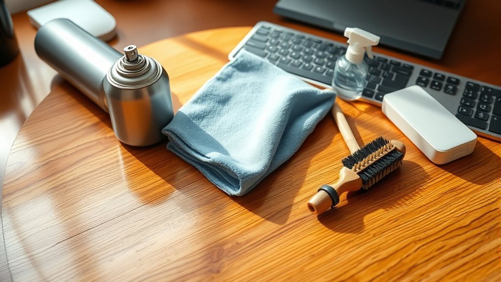 essential keyboard cleaning supplies
