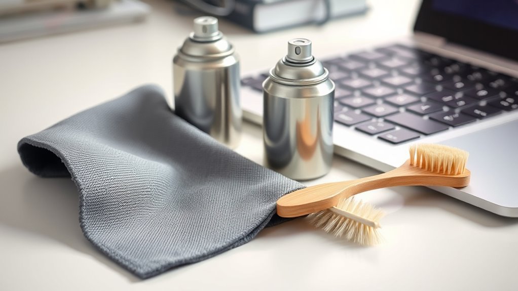 essential keyboard cleaning supplies