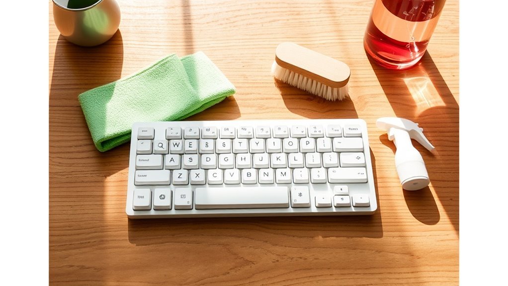 essential keyboard cleaning supplies