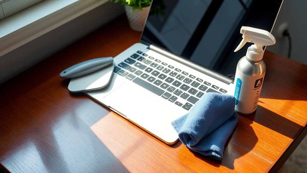 essential laptop cleaning supplies
