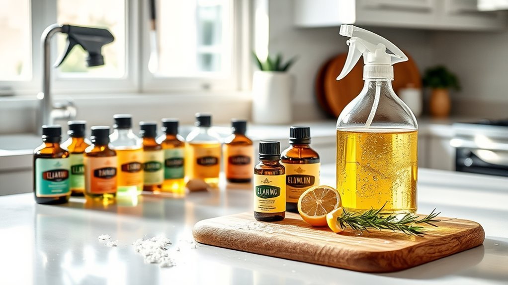 essential oil cleaning solutions