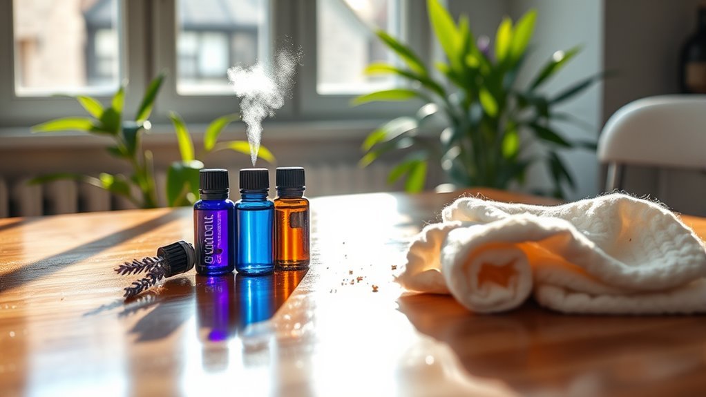 essential oils for cleaning
