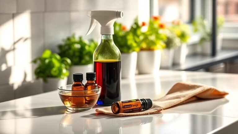 essential oils for grease cleaning