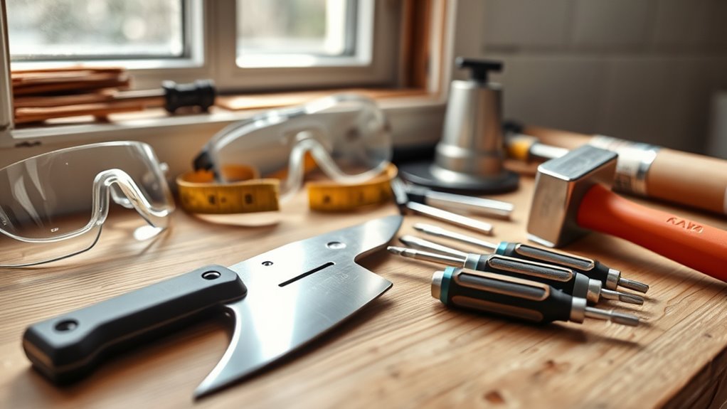 essential tools for removal