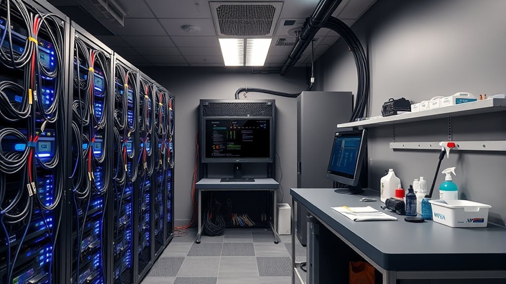evaluate server room efficiency