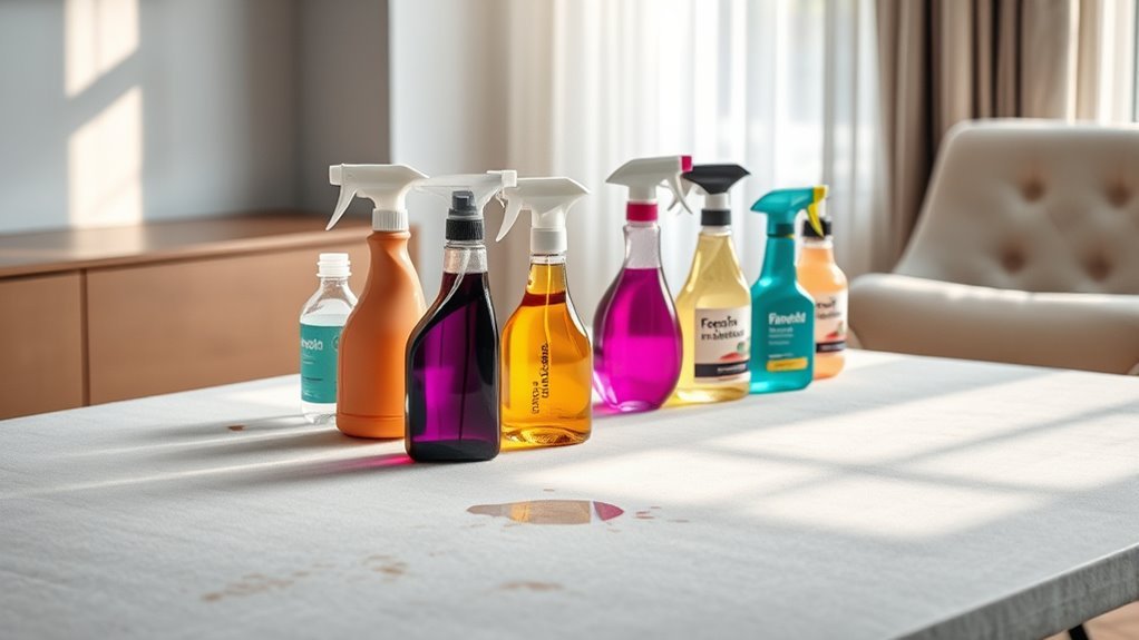 fabric friendly stain removers