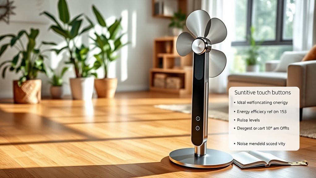 fan features for optimal comfort