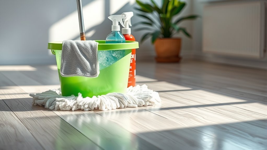 fan flooring deep cleaning