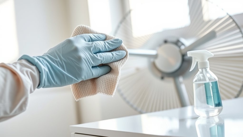 fan hygiene maintenance tips