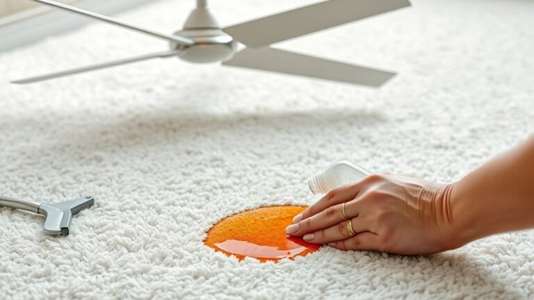 fan stain carpet removal