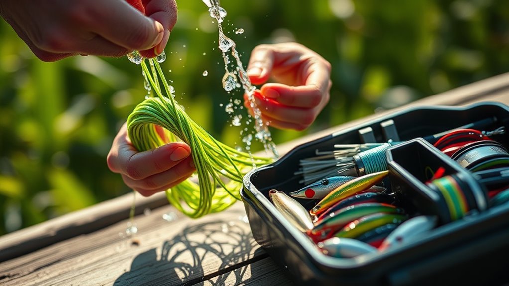 fishing line maintenance tips