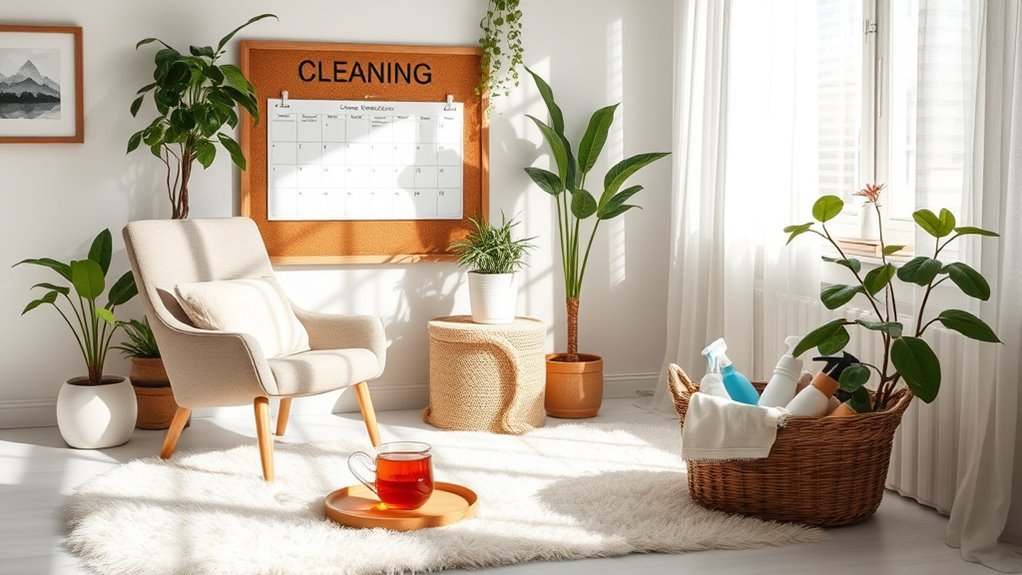 flexible cleaning routine benefits